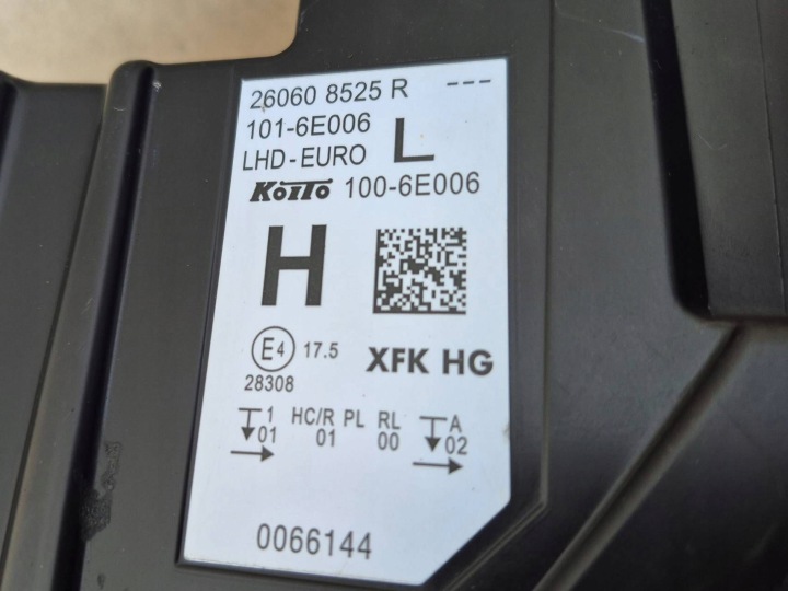 фото №13, Фара перед сторона левая renault kangoo iii полный led европа 260608525r