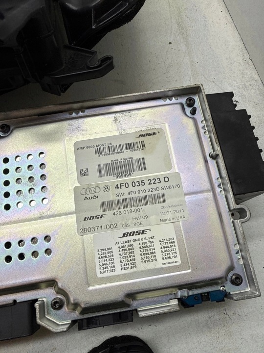 фото №5, Audi a6 c6 avant динаміки озвучення bose комплект 4f0035223d 4f0035412b