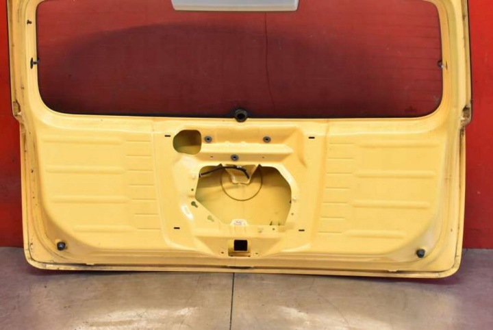 фото №12, Кришка багажника зад задня жовта vw fox 3d 05-09