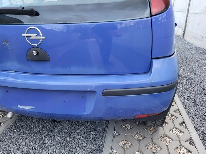 фото №13, Opel corsa c 00-06r. рестайлінг зад kpl кришка бампер лампи балка ковзани z21g