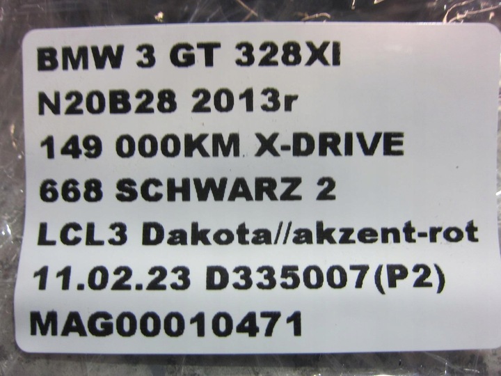 фото №9, Bmw f34 gt 328i блок управления компьютер двигателя 8617375