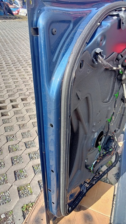 фото №11, Двері лівий перед audi a6 c6 сині lz5b