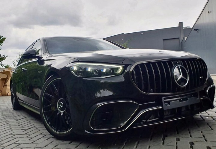 фото №10, Mercedes s класс w223 s63 bodykit бампер решётка радиатора диффузор пороги