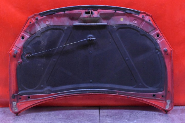 фото №11, Капот крышка двигателя красная hyundai i30 1 i fd 07-10