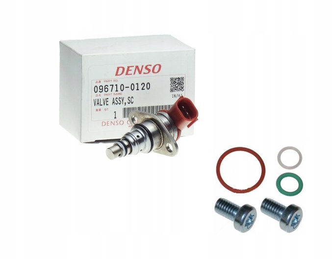 фото №1, Клапан scv красный denso toyota 096710-0120 f-ra + болты i прокладки бесплатно
