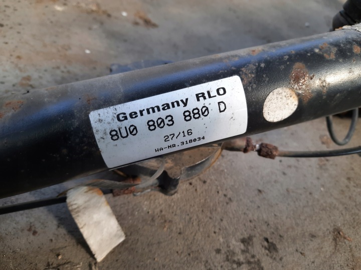 фото №6, Audi q3 8u 2.0tfsi hak буксировочный жгут установка kpl
