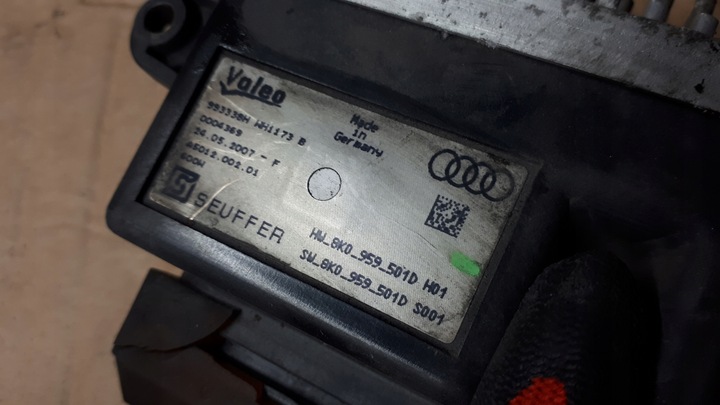 фото №6, A5 8t a6 c7 блок керування вентиляторів 8k0959501d