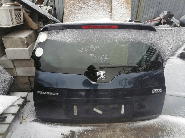 фото №8, Peugeot 5008 кришка багажника колір kpsc