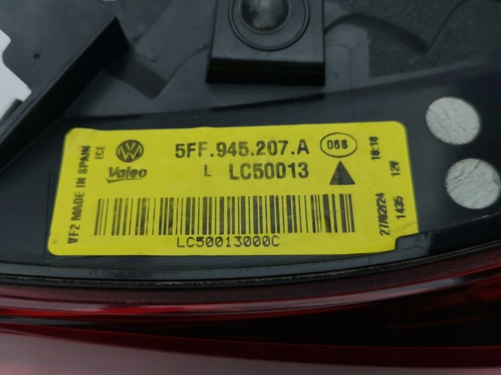 фото №10, Фара led левое зад cupra formentor 5ff945207a новый оригинальная запчасть