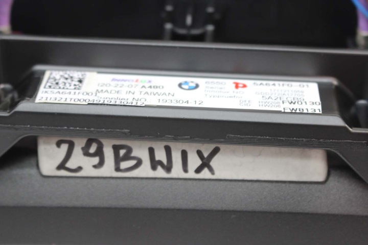 фото №9, Bmw ix панель приборов 5a641f0 65505a641f0 спидометр 65505a641f0 спидометр hud ze