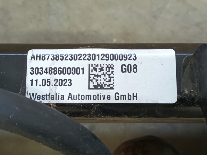 фото №10, Hak буксировочный балка задняя bmw ix3 g08 электрический вестфалия