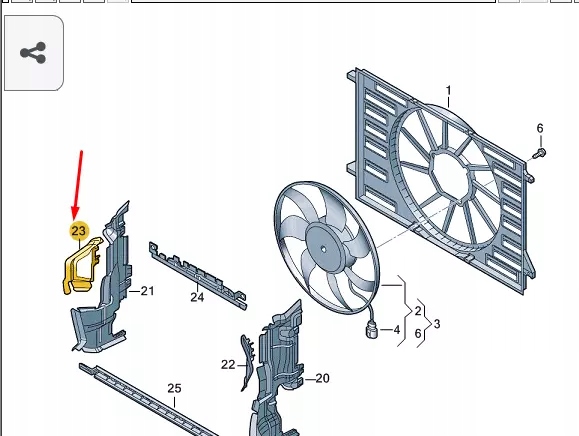 фото №9, Audi a4 avant avant b9 радіатор праве канал повітря 8w0121674b oem