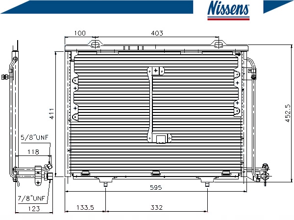 фото №14, Радиаторов кондиционера nissens 94284