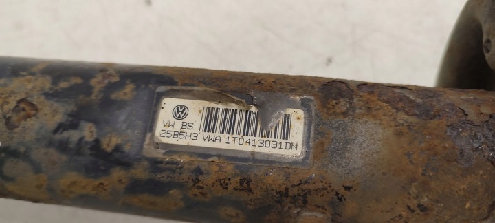 фото №11, Амортизатор пружина перед vw golf v plus 1,9 tdi