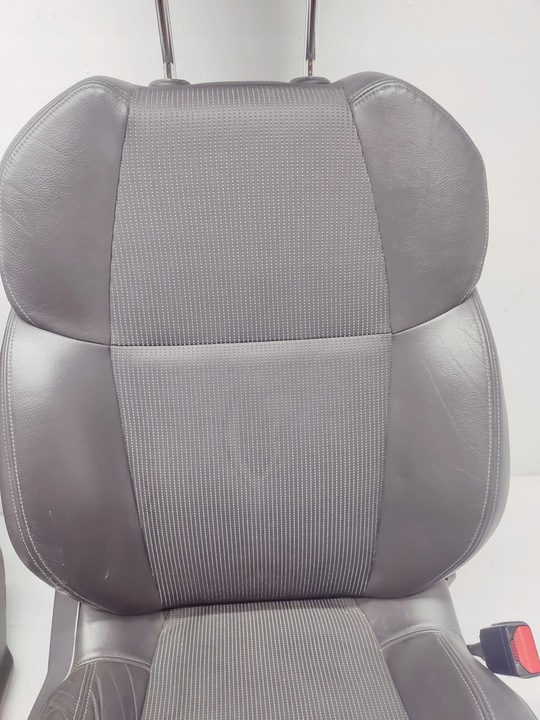 фото №8, Peugeot 508 i сидіння лівий правий перед водія пасажира напівшкіра