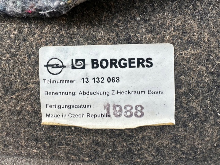 фото №12, Opel astra h покриття  багажника 13132068