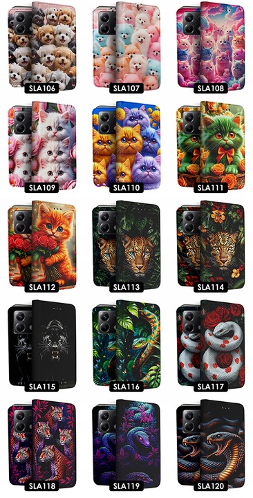 фото №12, Чохол з кришка na телефон xiaomi poco x6 case чохол ze wzorem + скло