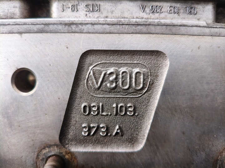 фото №6, Головка комплектная audi vw skoda seat cay 1.6 tdi 03l103373a v300 03l103286a