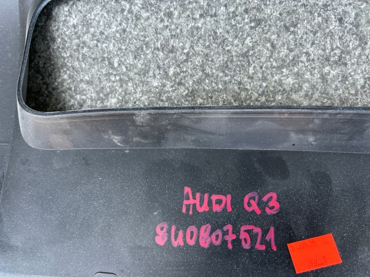 фото №7, Накладка бампера диффузор спойлер зад audi q3 8u0 11-14 8u0807521b познань