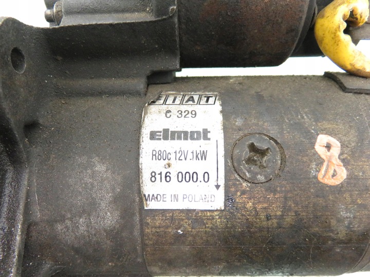 фото №5, Стартер fiat panda ii 1.2 8160000