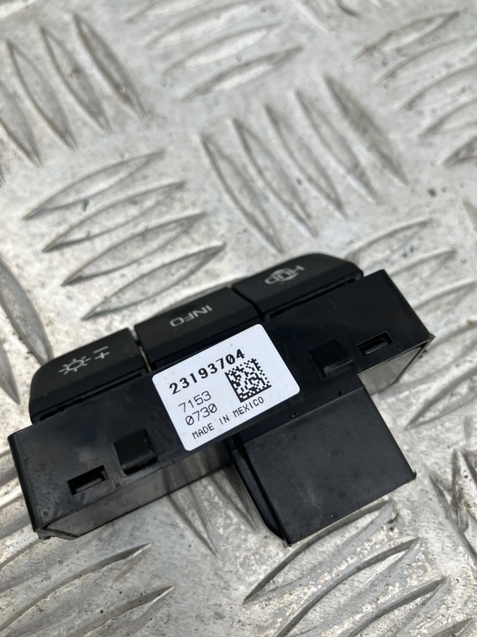 фото №2, Панель перемикач hud 23193704 opel insignia b 17-