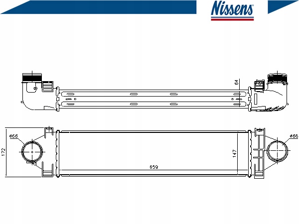фото №2, Інтеркулер land rover freelander 2 2.2 ed4 lf_