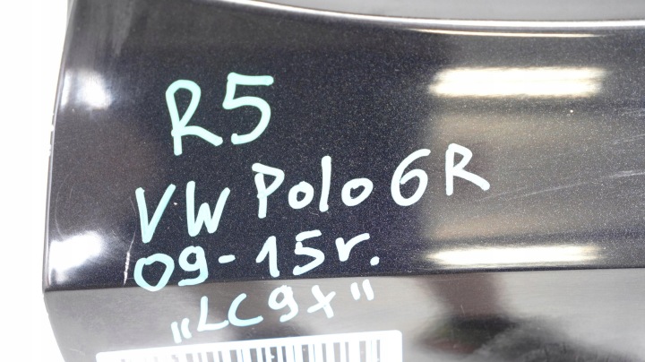 фото №11, Дверь правая зад задние vw polo 6r 09-15r lc9x