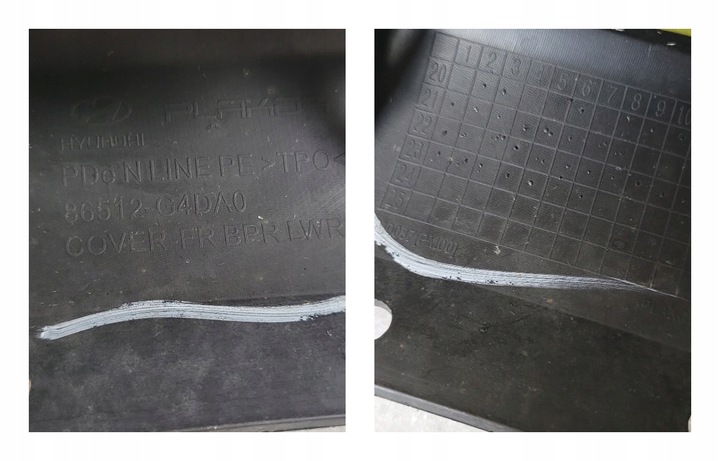 фото №16, Бампер перед накладка нижняя hyundai i30 iii n-line рестайлинг 2020-