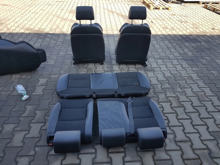 фото №6, Audi a3 8p s-line сиденья полукожа диван 5d sportback