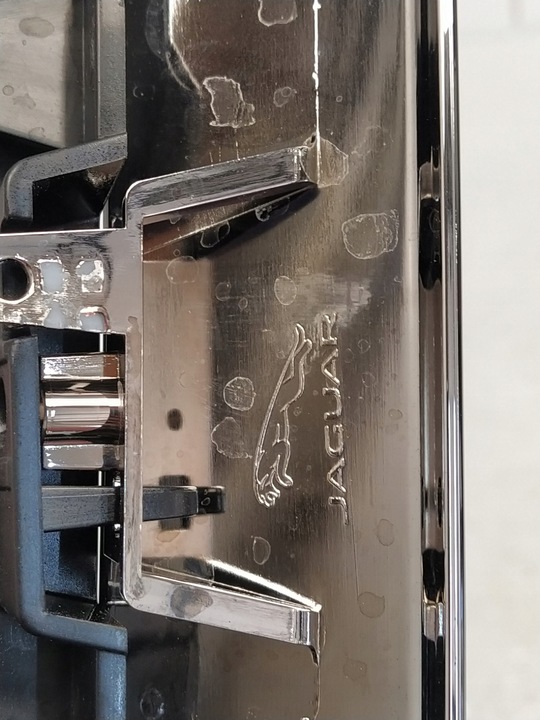 фото №10, Jaguar e-pace x540 решітка радіатора решітка радіатор знак хром чорний блиск org