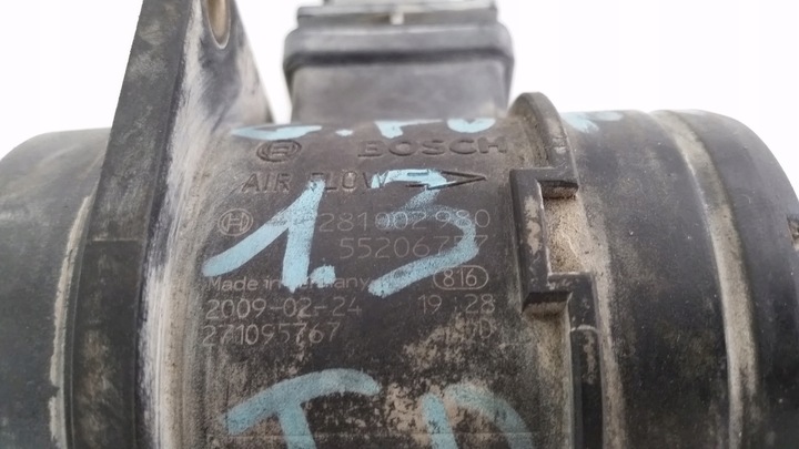 фото №12, Bosch 281 002 980 расходомер массовый воздух