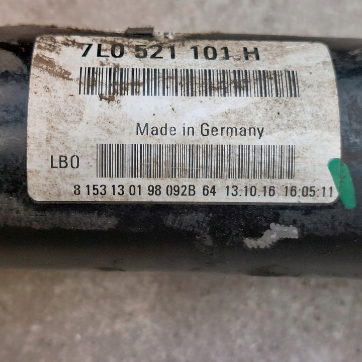 фото №9, Audi q7 4l 4,2fsi wał приводной 7l0521101h
