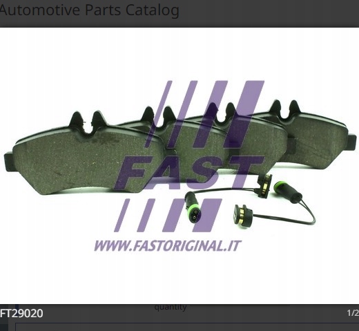 фото №2, Гальмівні колодки ham mercedes sprinter 06 906 зад 2-датчики 906