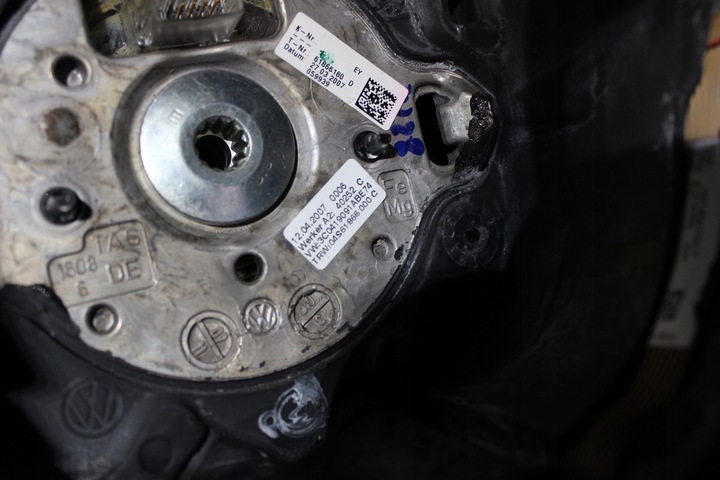 фото №14, Passat b6 - руль подушка r-line 1k0880201bk 3c0419091 abe