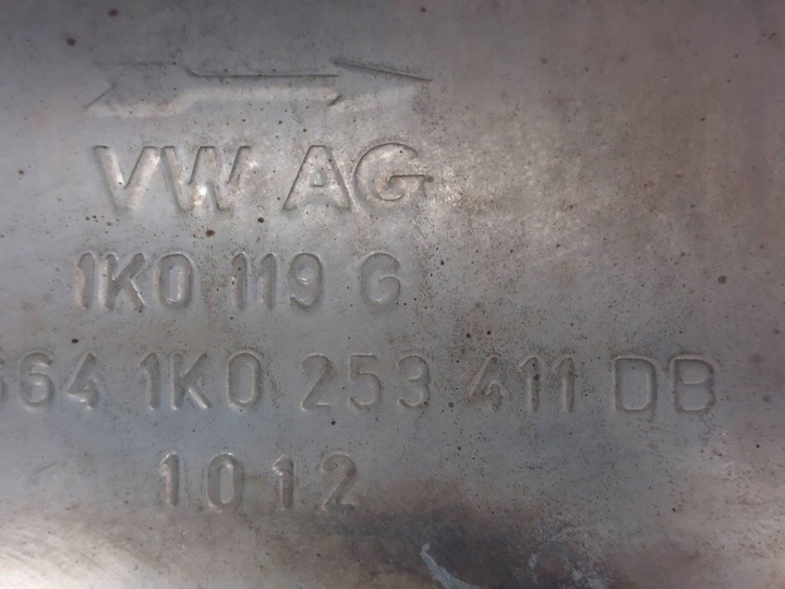 фото №7, Глушитель выхлоп конечный + средний golf vi 1.2 tsi 1k0120j 1k0253411db