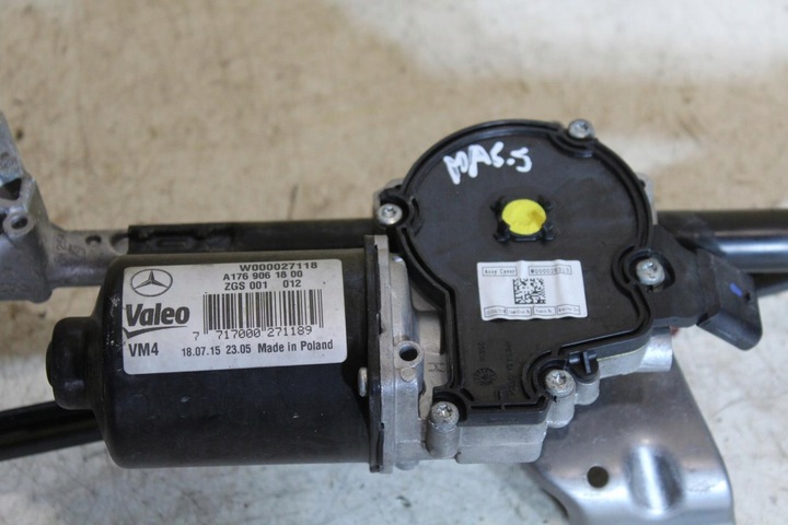 фото №6, Механизм моторчик дворник перед mercedes a класс w176 amg eu a1769061