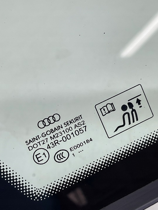 фото №15, Audi a6 c7 sedan скло кузовна лівий зад оригінал!