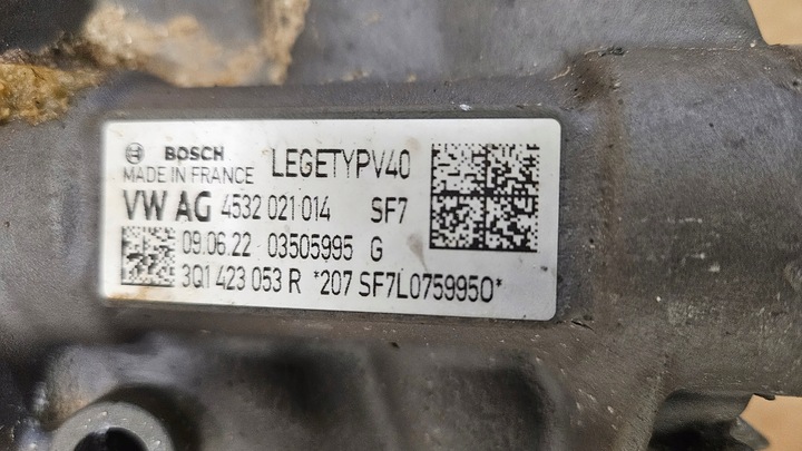 фото №7, Трансмиссия рулевая рулевая рейка vw skoda seat audi 3q14231053r