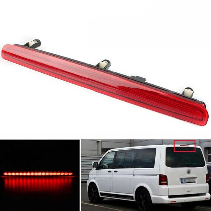 фото №7, Volkswagen t5 transporter третє світло сплаву фара задня led нова