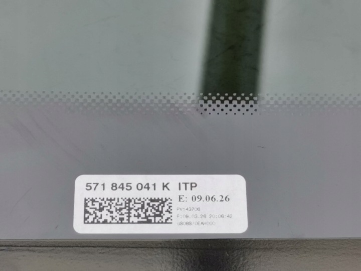 фото №10, Стекло боковая кузовная левая vw tiguan iii ct1 571845041k новый оригинальная запчасть