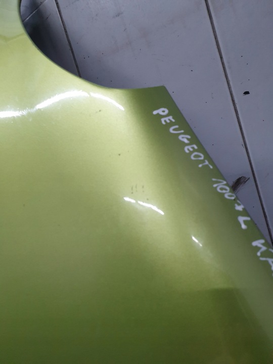 фото №6, Крыло переднее левый peugeot 1007