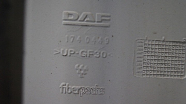 фото №3, Обтекатель спойлер закабинный левый правый daf xf 105