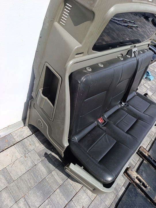 фото №7, Vw t5 t6 надбудова голландська ковзна напрямна стіна перегородкова сидіння шкіра