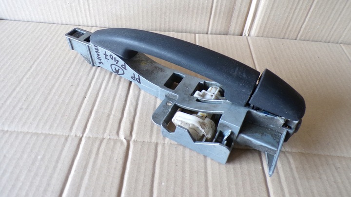 фото №1, Peugeot 407 ручка зовнішня праві перед 9653401580