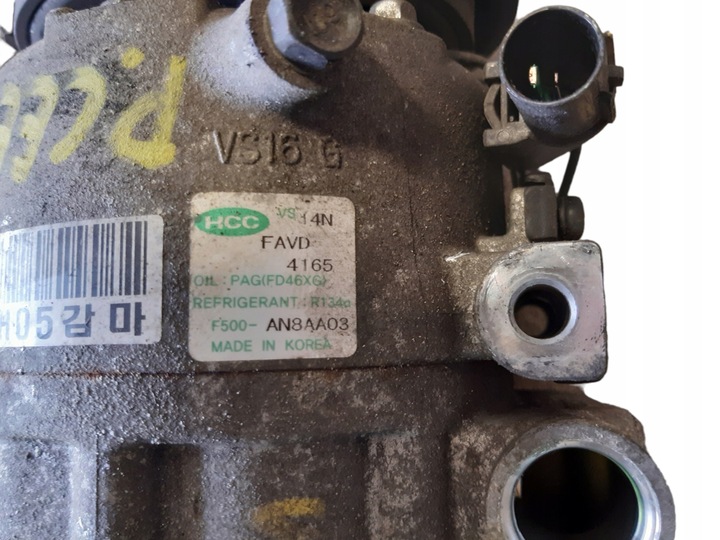 фото №3, Kia pro ceed i 08-12r 1.4b компрессор кондиционера