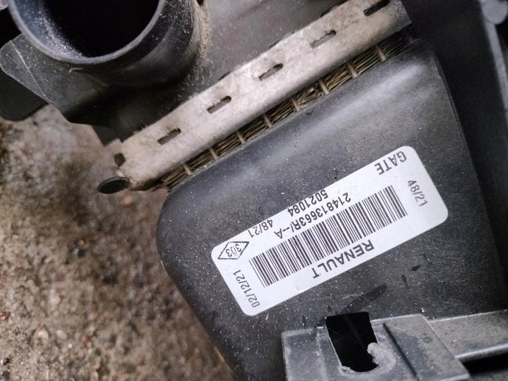 фото №5, Комплект радіатор вентилятор master iii 2.3dci оригінальний номер 2022 рік