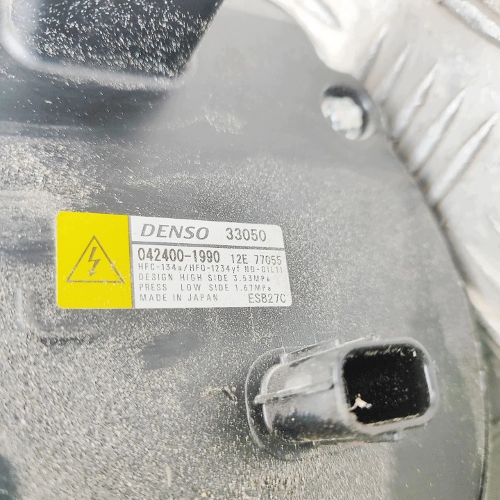 фото №6, Компресор кондиціонера toyota rav 4 v xa50 8837033051 38224901 2.5l 160kw