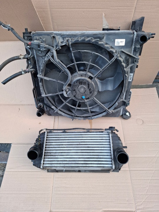 фото №3, Комплект радиатор crdi kia sportage iv 4 ql tucson tl 2015-2021