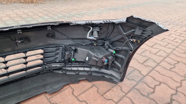 фото №9, Бампер перед vw touran 5ta ii lc9x ксенон омивачі датчики pdcx4 джгут