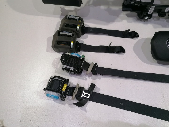 фото №6, Renault koleos 2 ii панель консоль подушка безопасности ремни